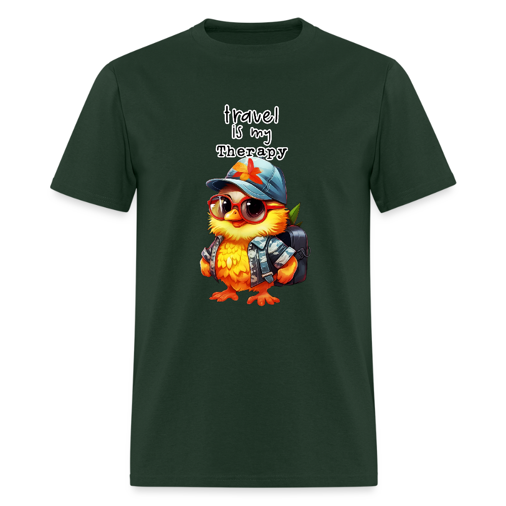 Travel Is My Therapy - forest green