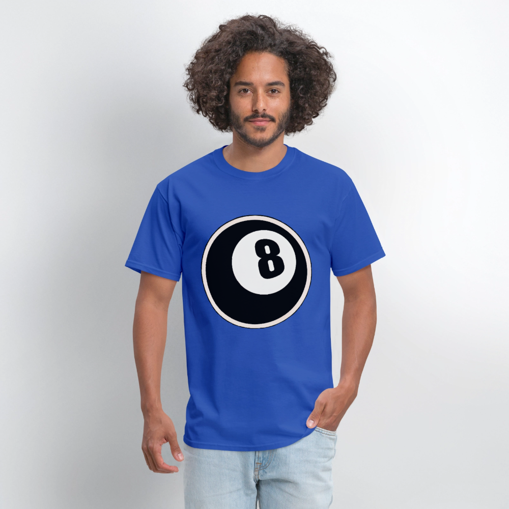 8 Ball - royal blue