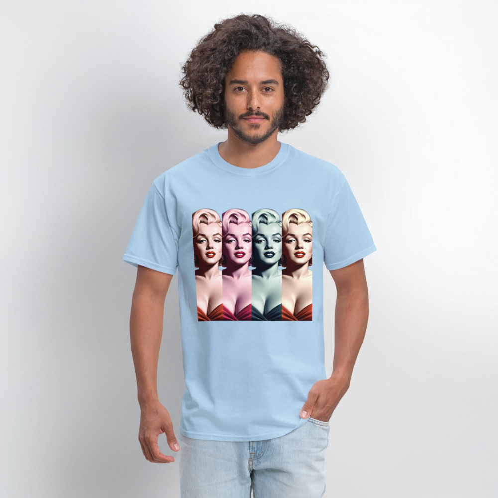 Marilyn Monroe - powder blue