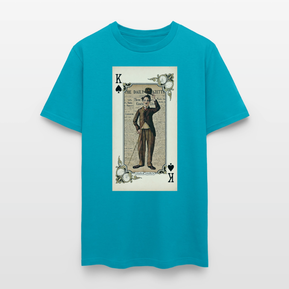 Charlie Chaplin - turquoise