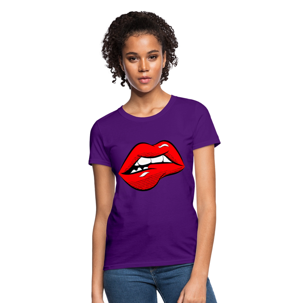Lips - purple