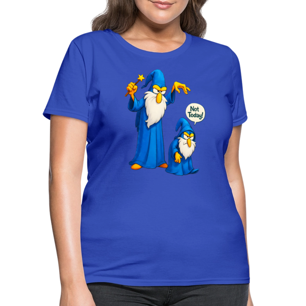 Angry Wizard - royal blue