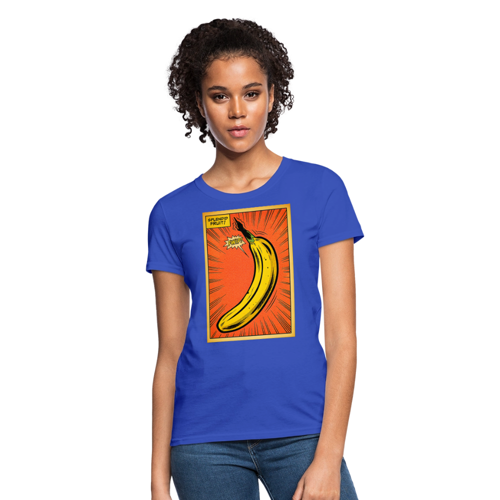 Banana - royal blue