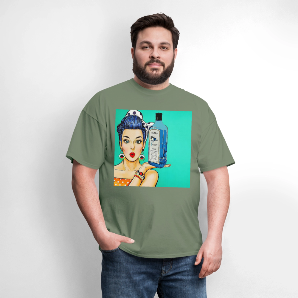 Retro Woman - military green