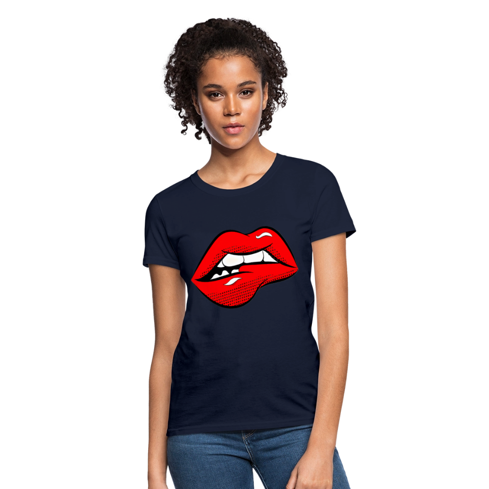 Lips - navy