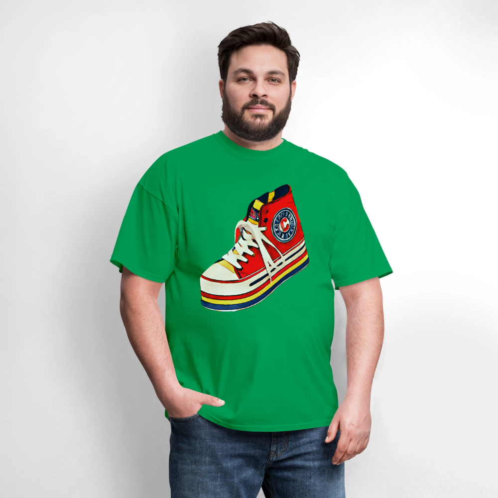 High Top Sneaker - bright green