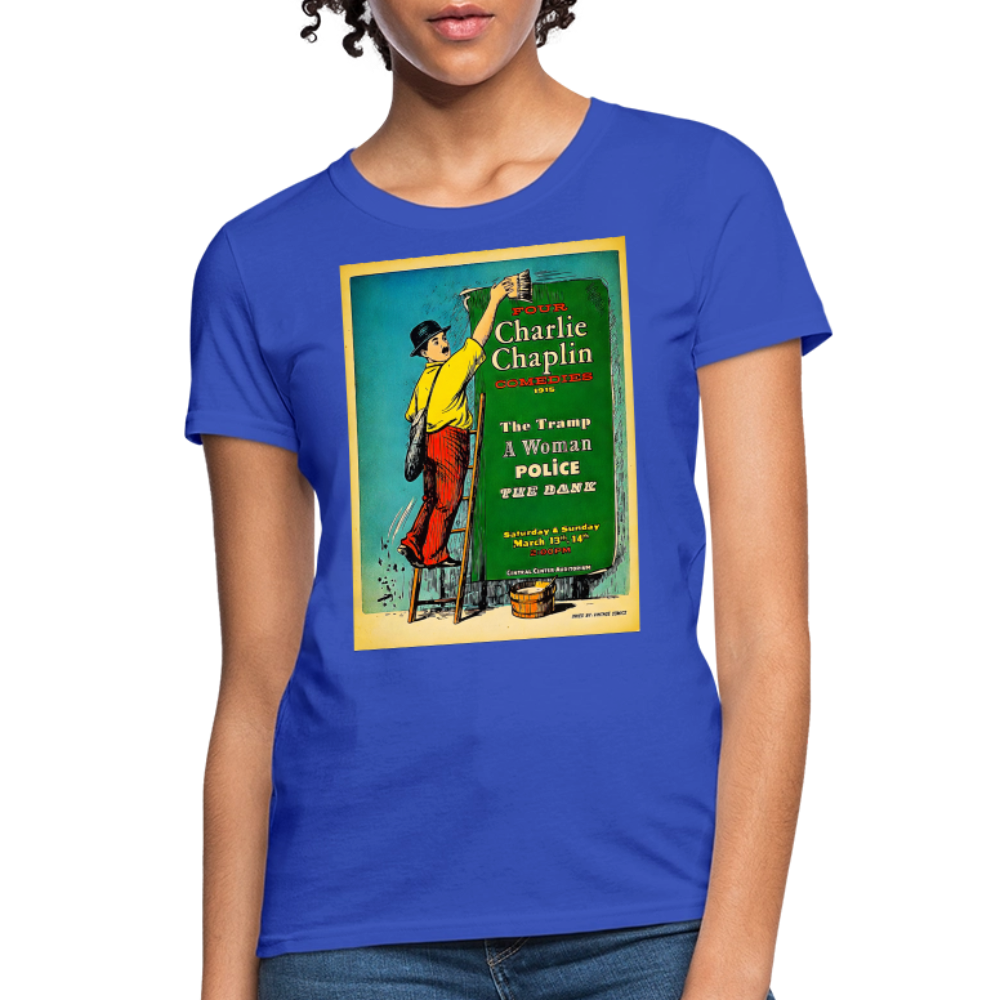 1915 Charlie Chaplin - royal blue