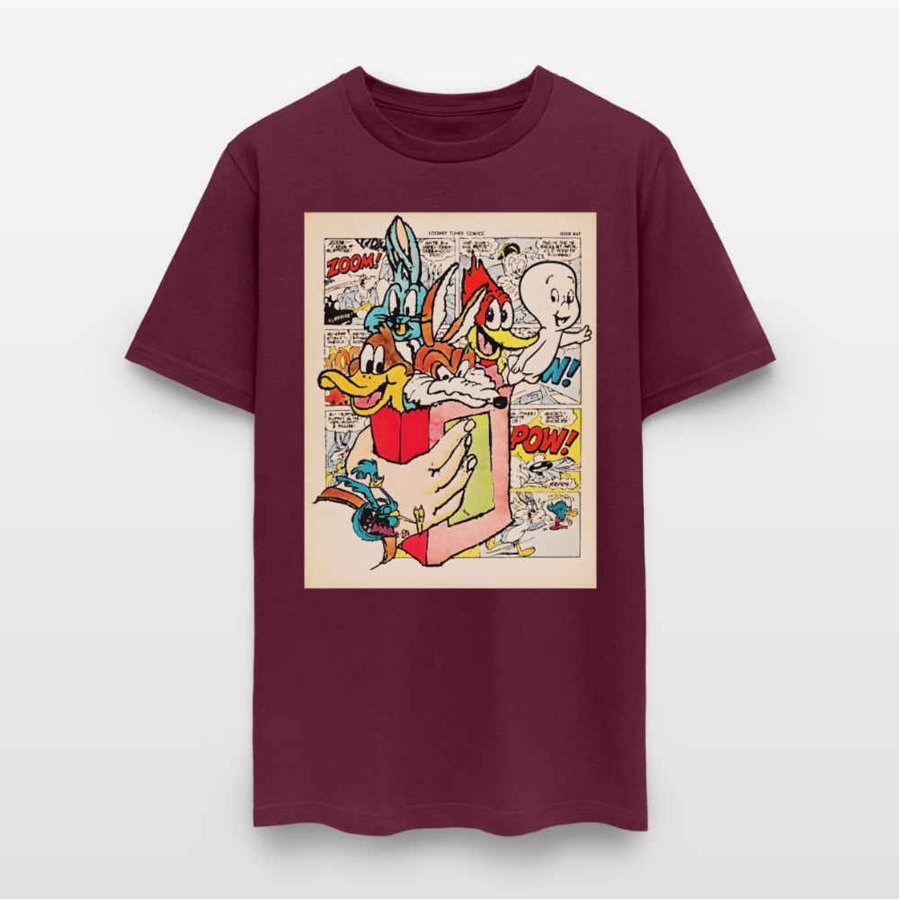 Bugs and Friends - burgundy