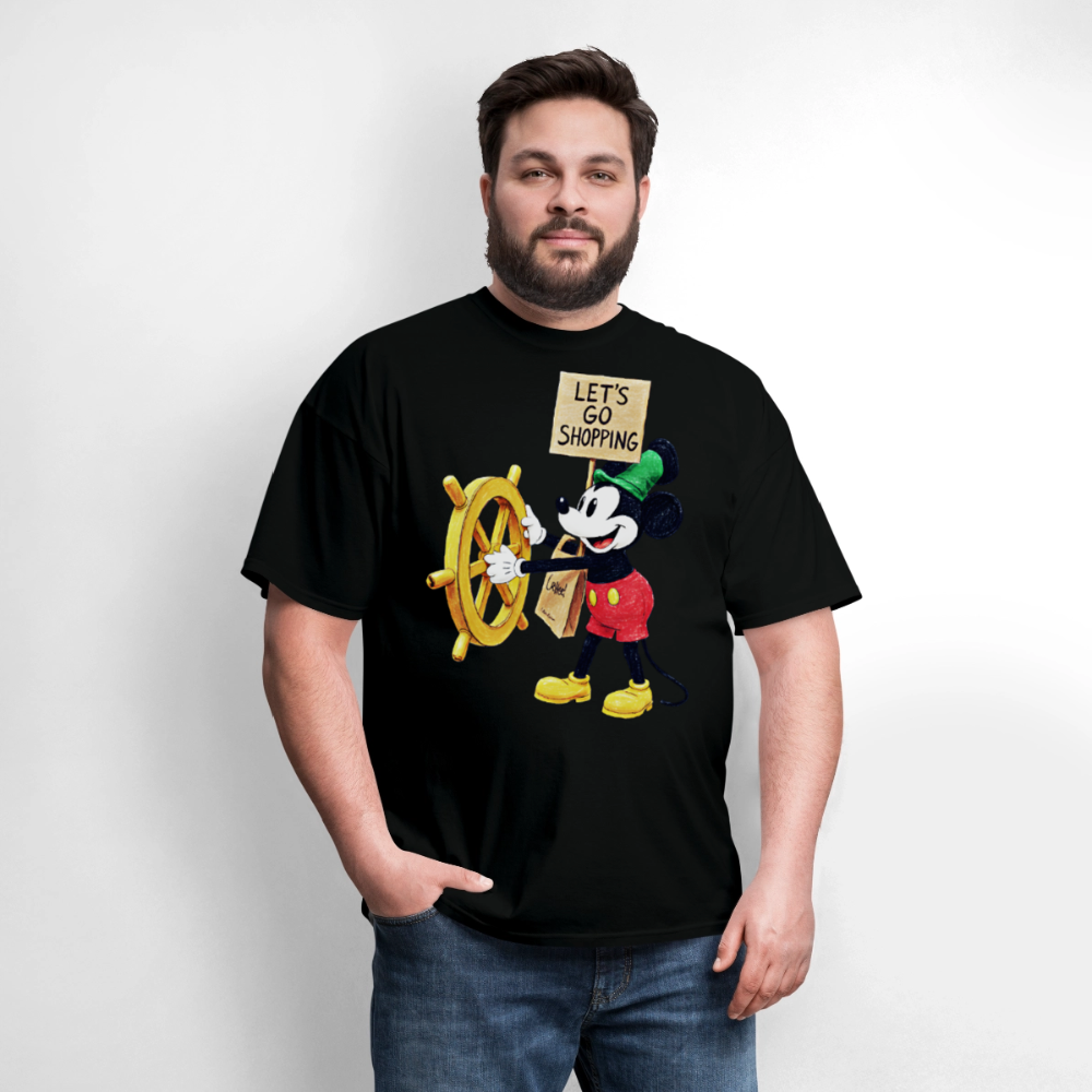 Let's Go Shopping - black