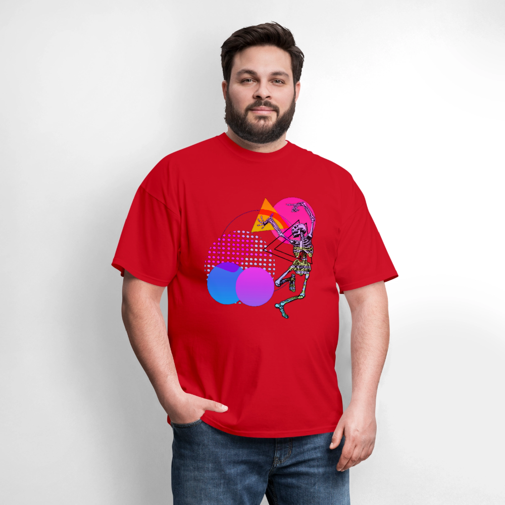Dancing Skelton - red
