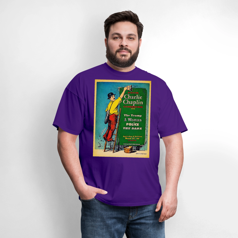 1915 Charlie Chaplin - purple