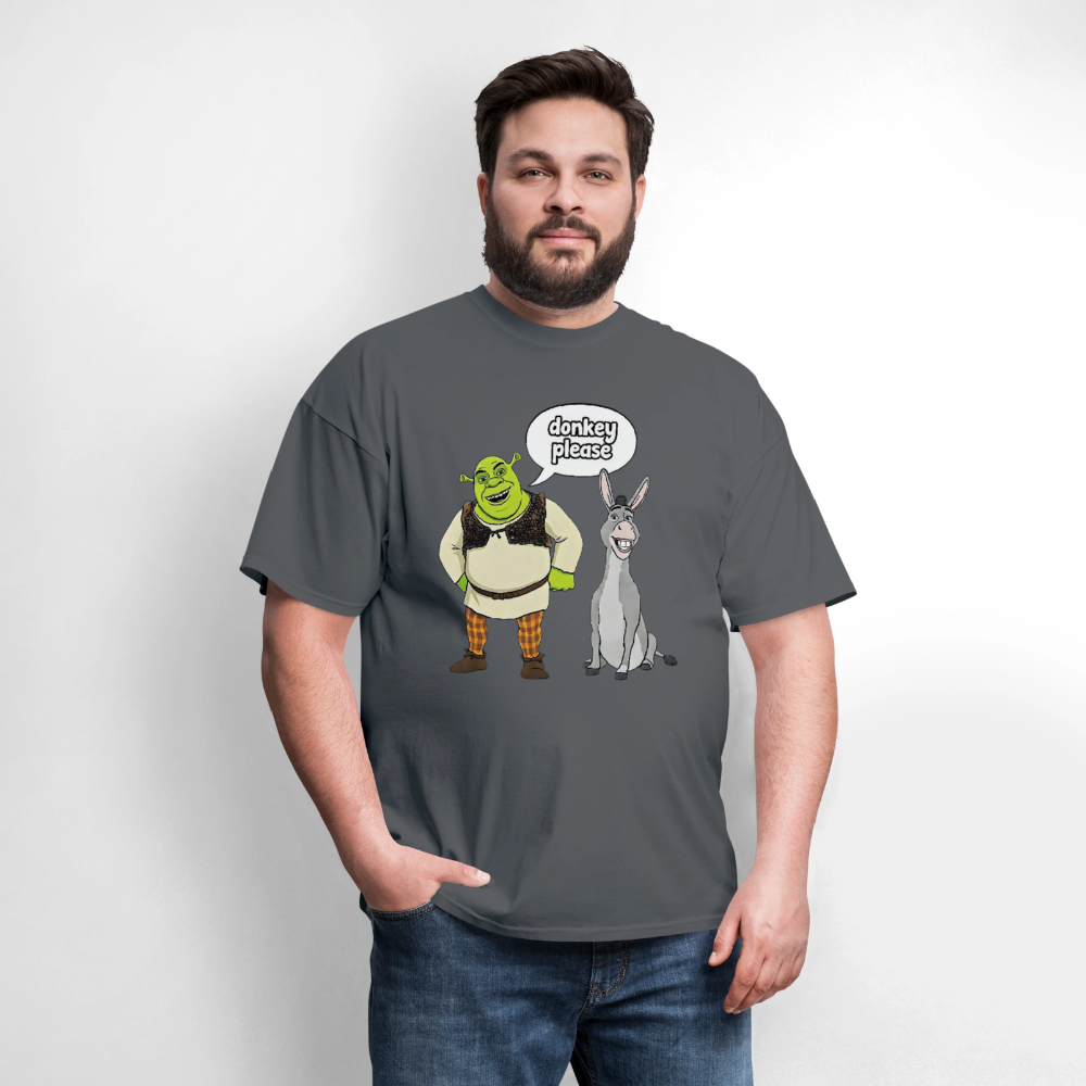 Donkey Please Shrek - charcoal