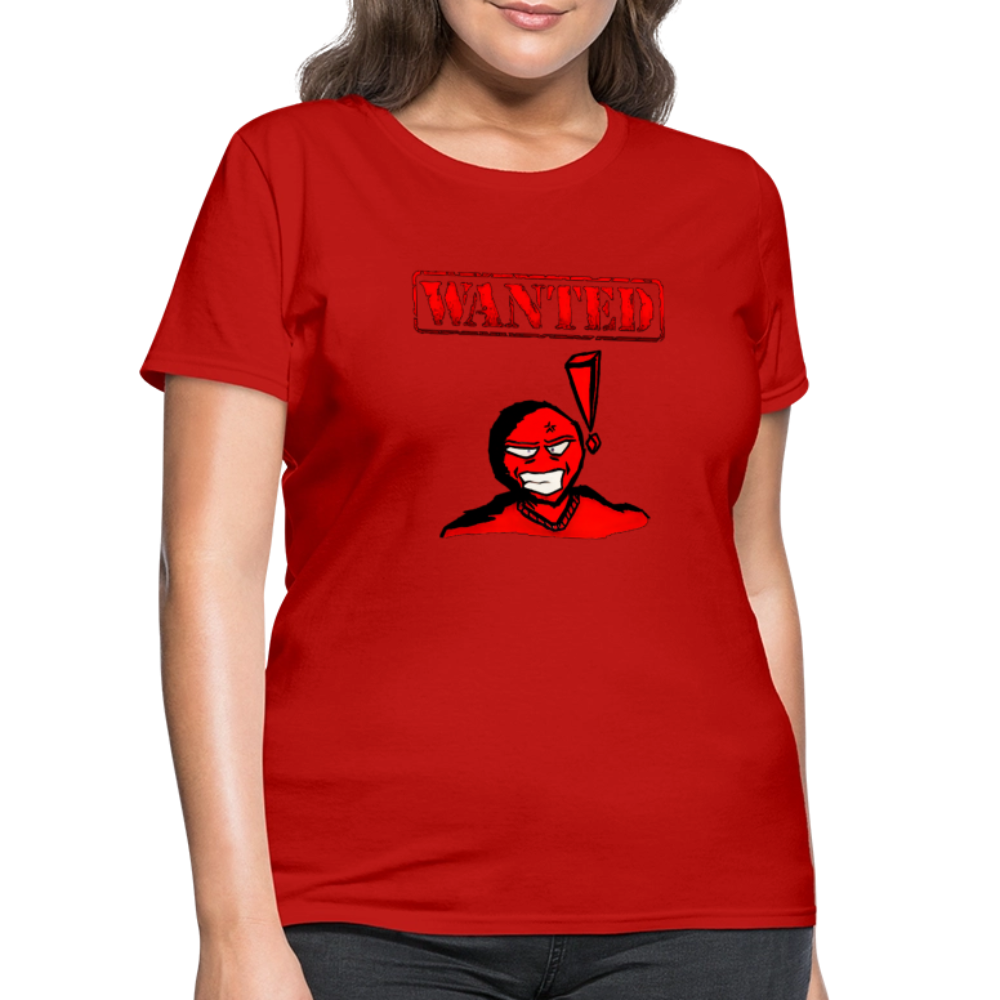 Wanted - red