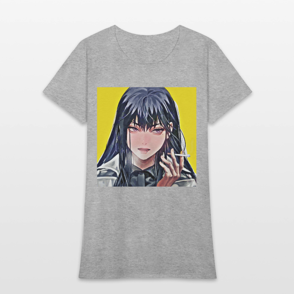 Mysterious Woman - heather gray