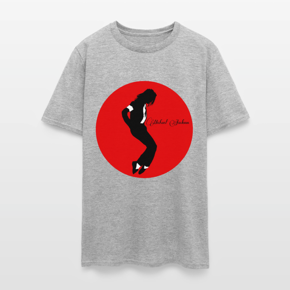 #1 Michael King Of Pop - heather gray