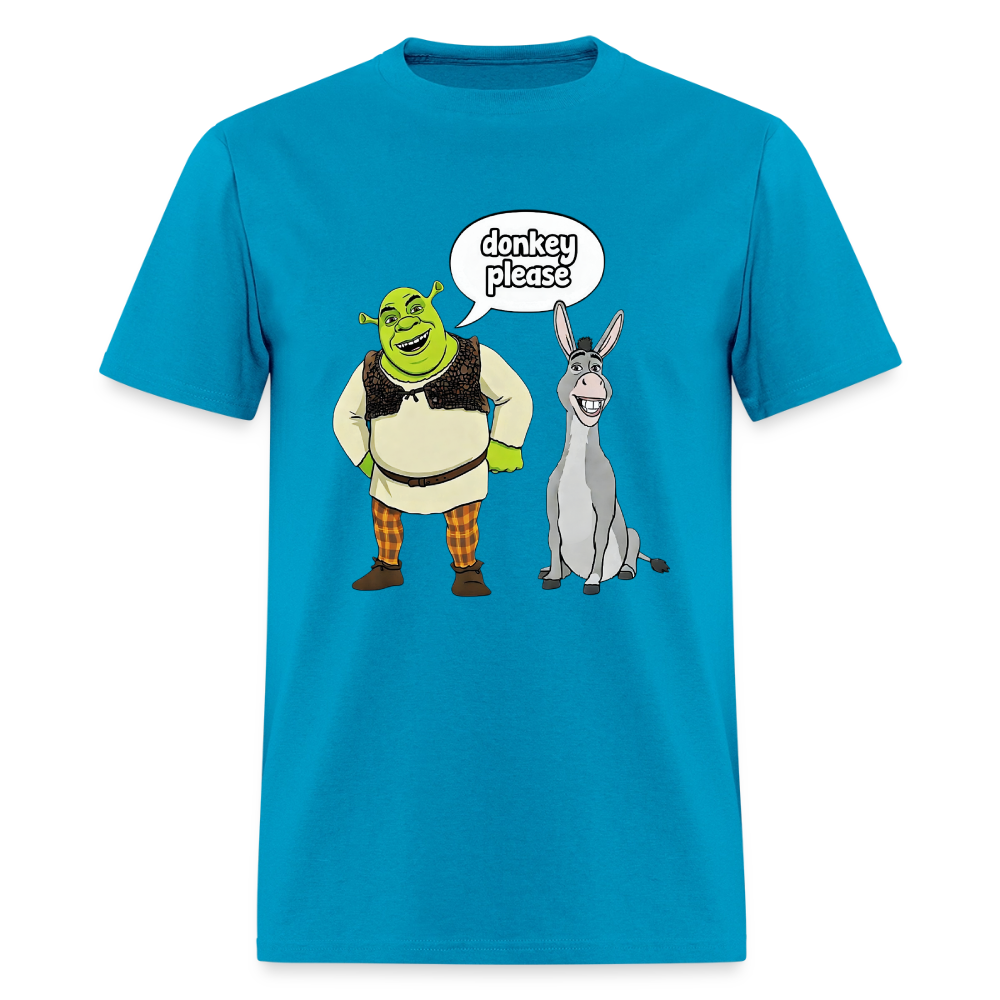 Donkey Please Shrek - turquoise