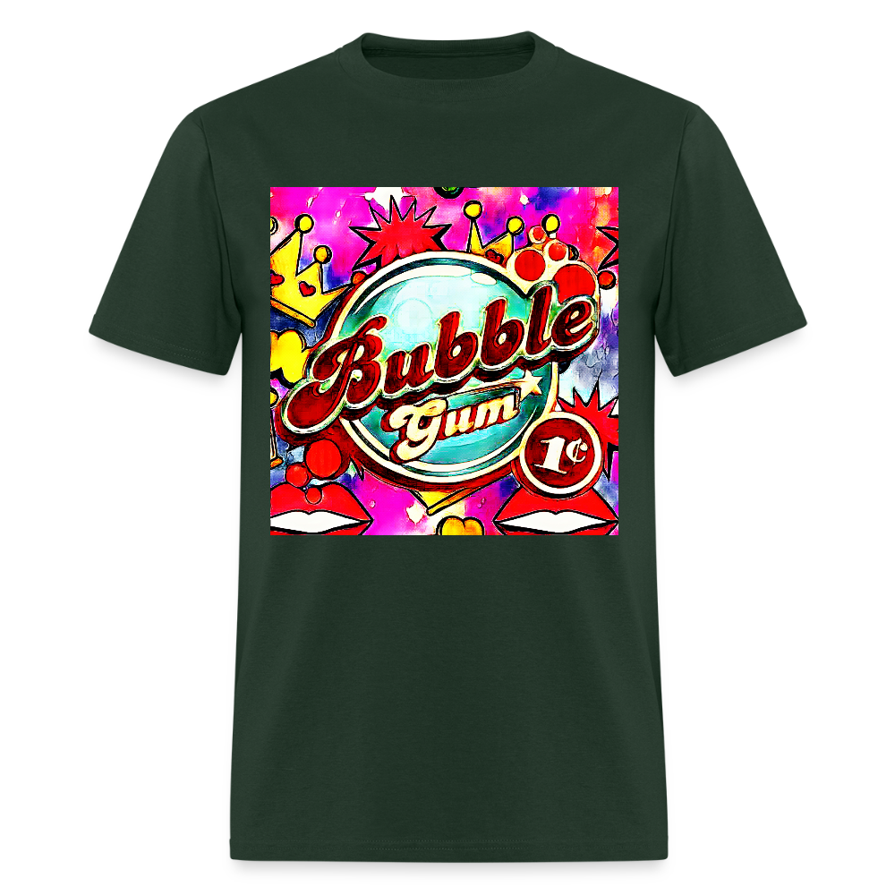 Bubblegum - forest green