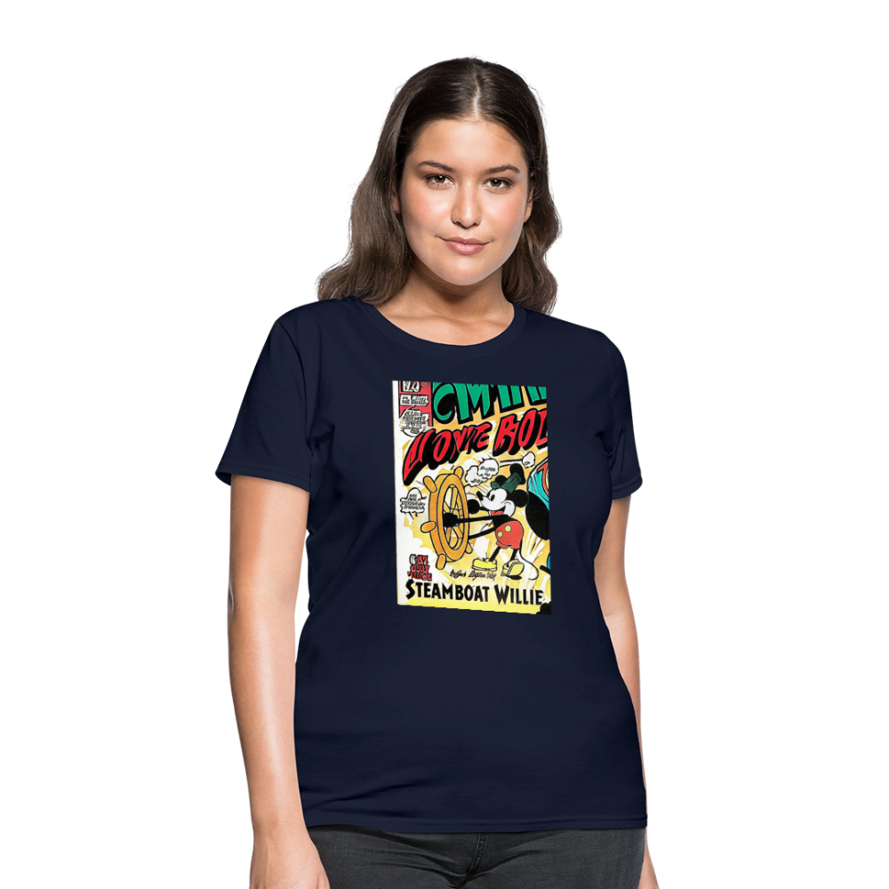 Steamboat Willie - navy