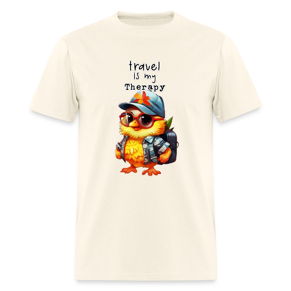 Travel Is My Therapy - sweet cream heather