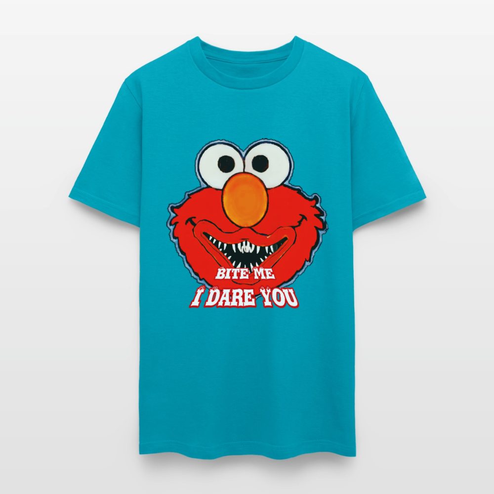 Bite Me Elmo - turquoise
