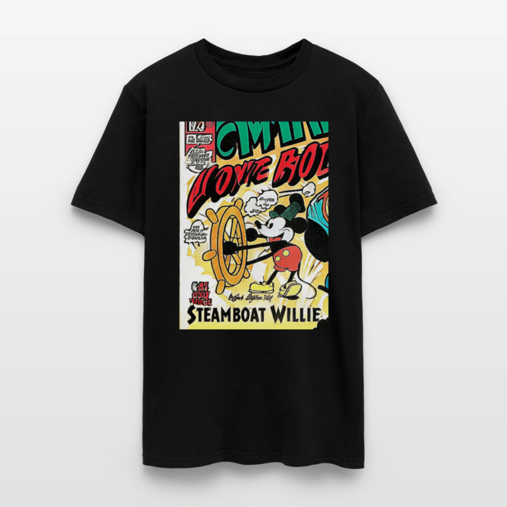 Steamboat Willie - black