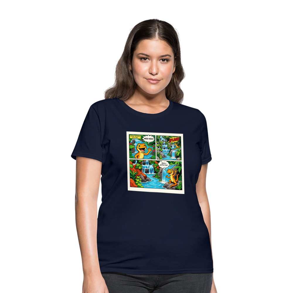 Comic Lizard - navy