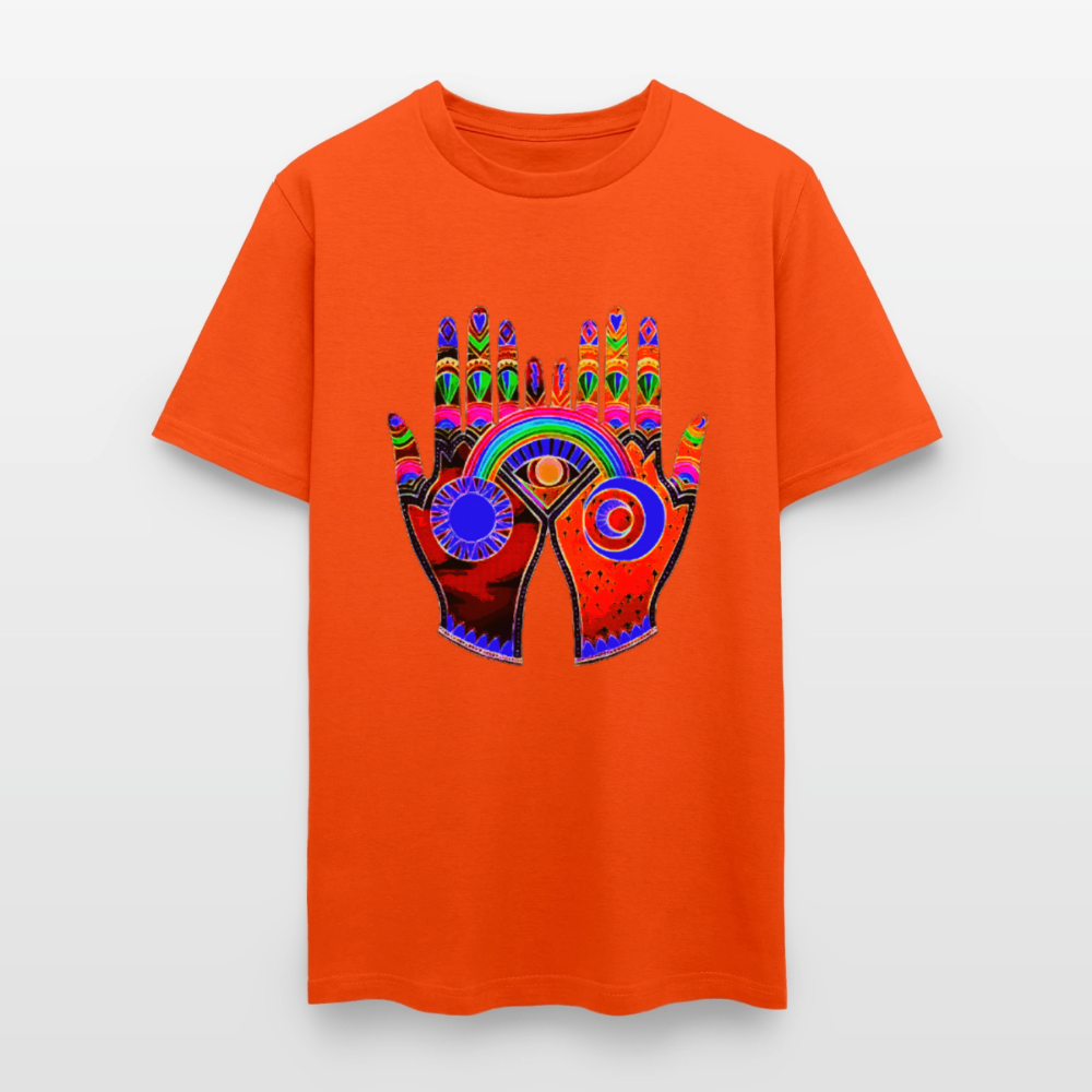 Open Hands - orange