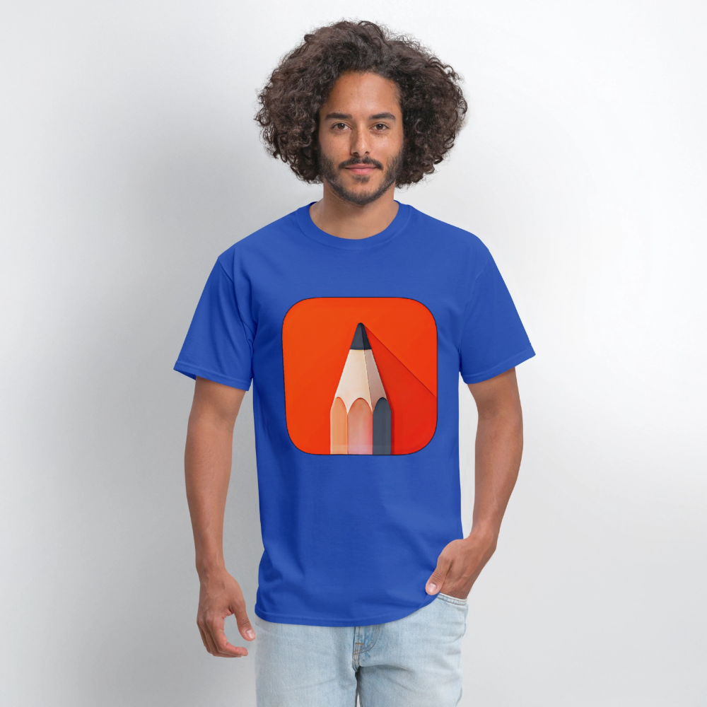 Pencil - royal blue