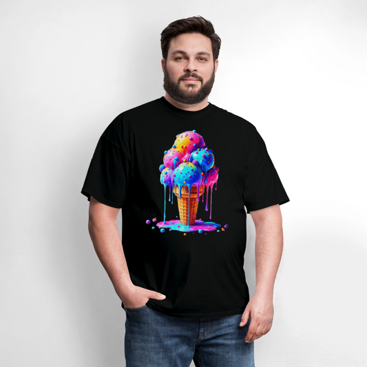 Melting Rainbow - black