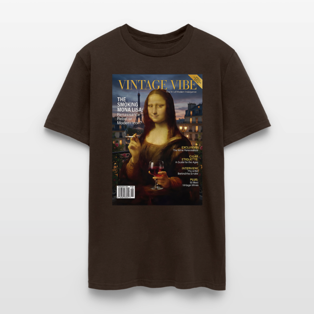 A Smoking Mona Lisa - brown
