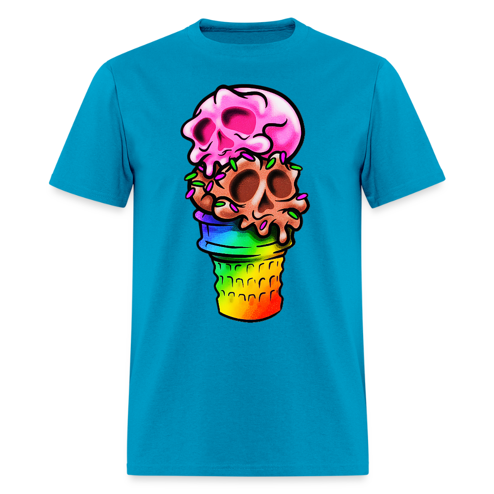 Cone Skull - turquoise