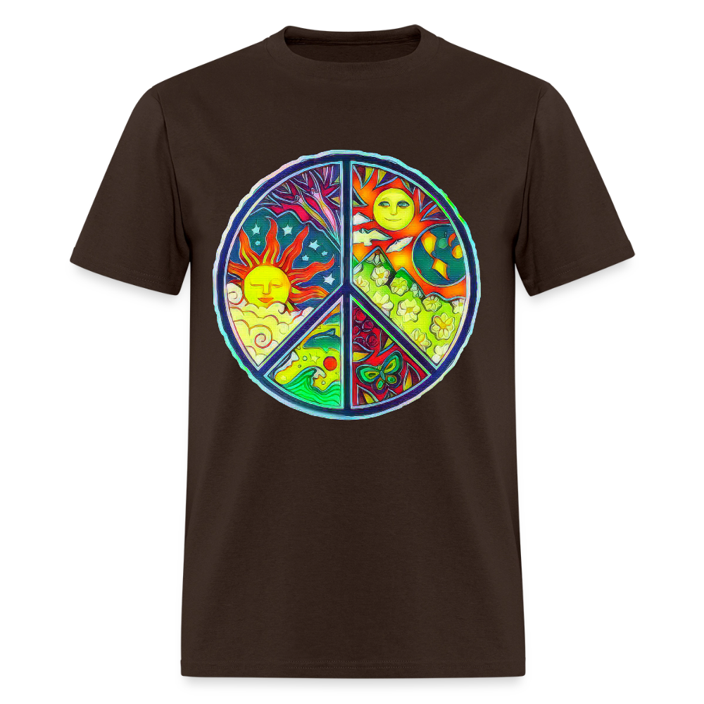 Peace - brown