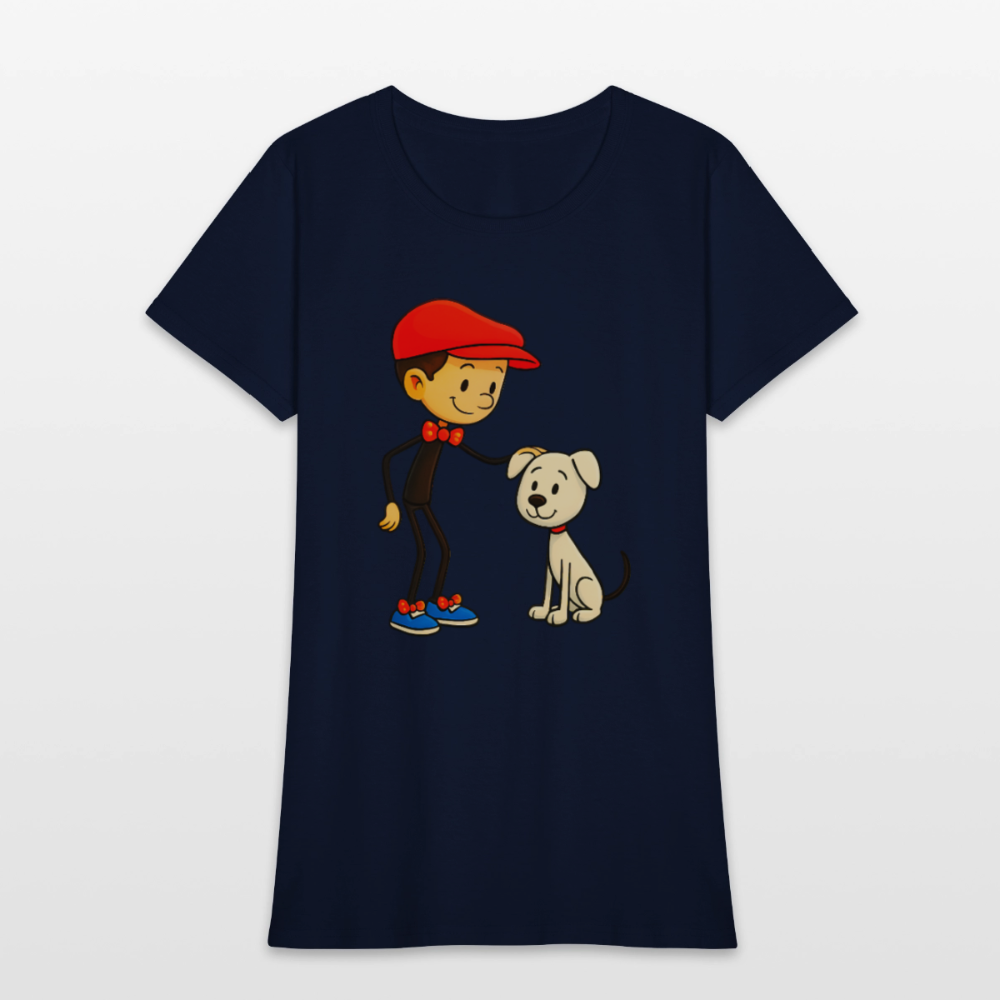 Dog And His Best Friend - navy