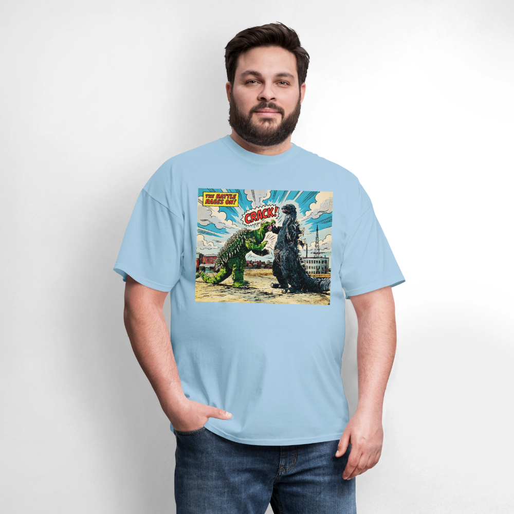 Godzilla - powder blue