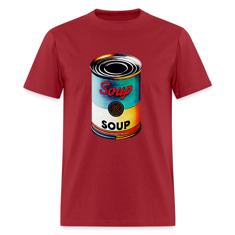 Canned Soup - dark red