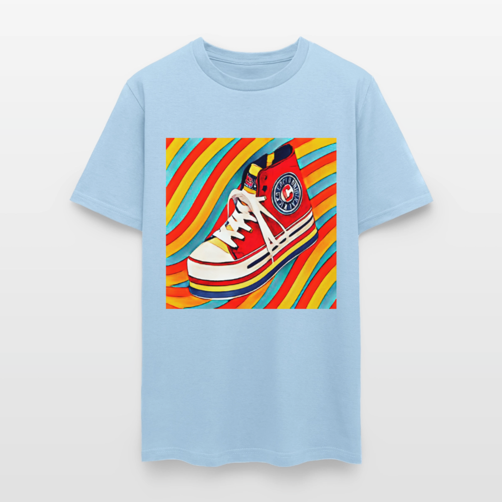 High Top Sneaker - powder blue