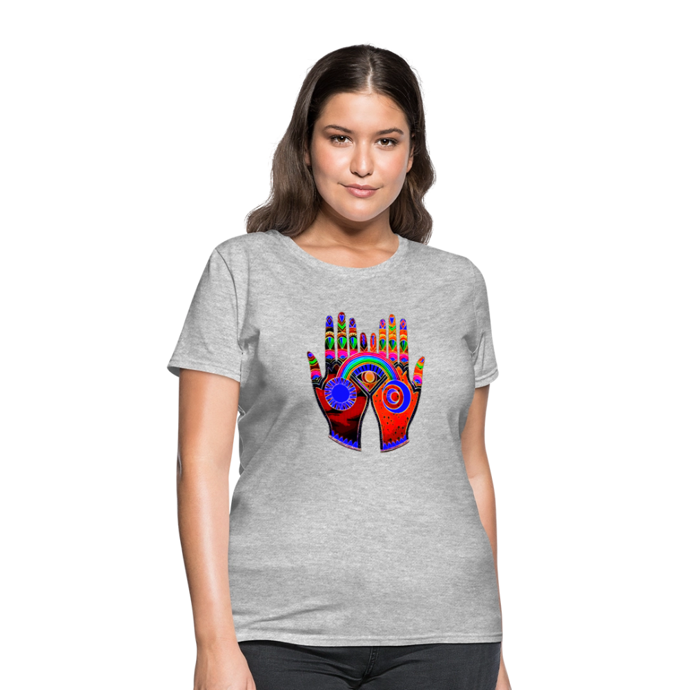 Open Hands - heather gray