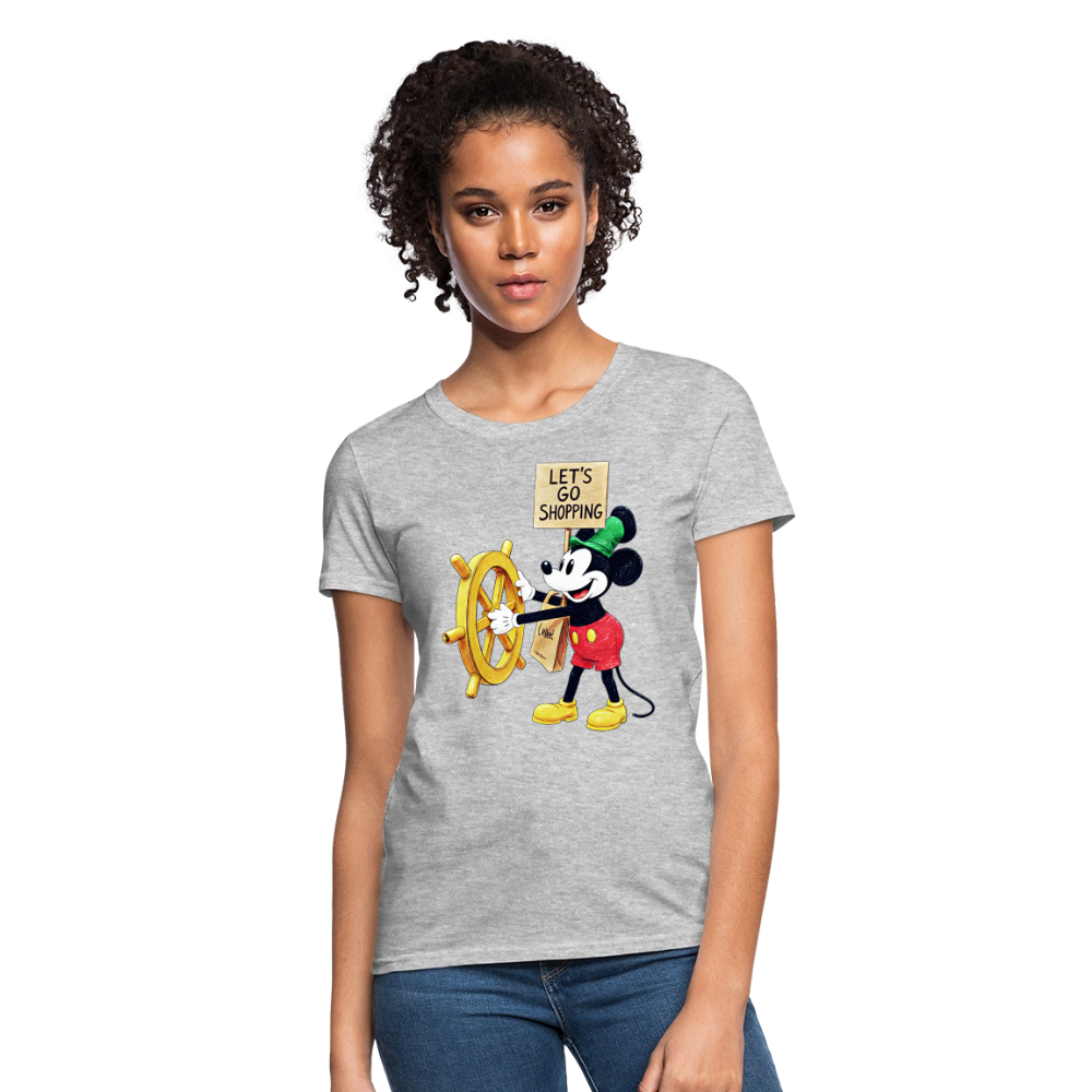 Let's Go Shopping - heather gray