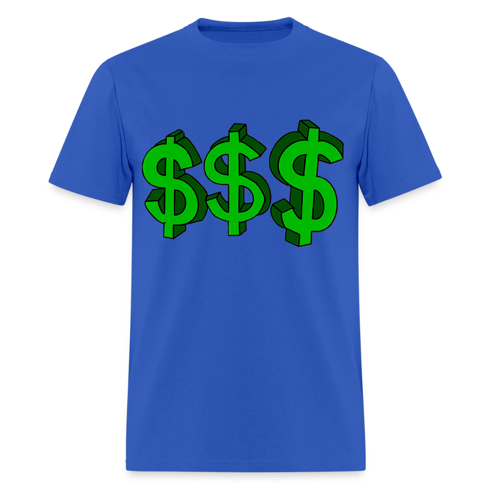Dollar Sign - royal blue