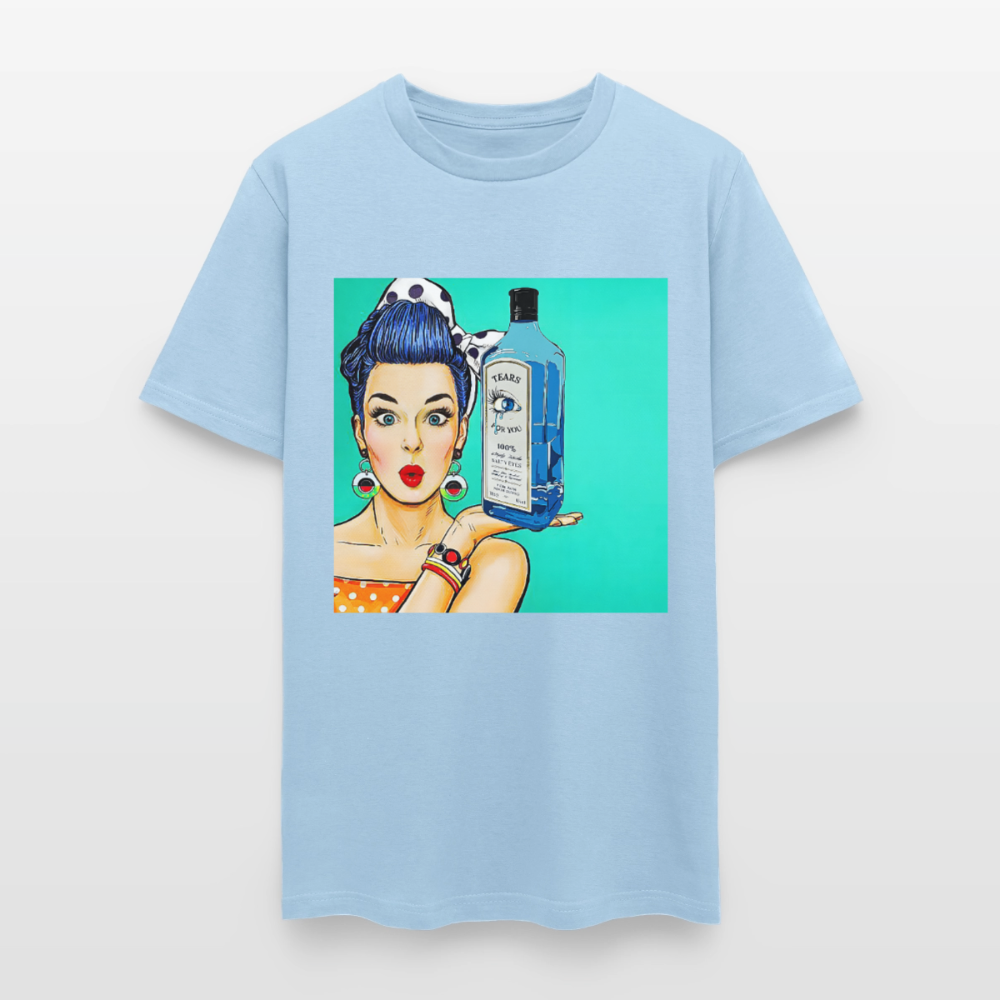 Retro Woman - powder blue