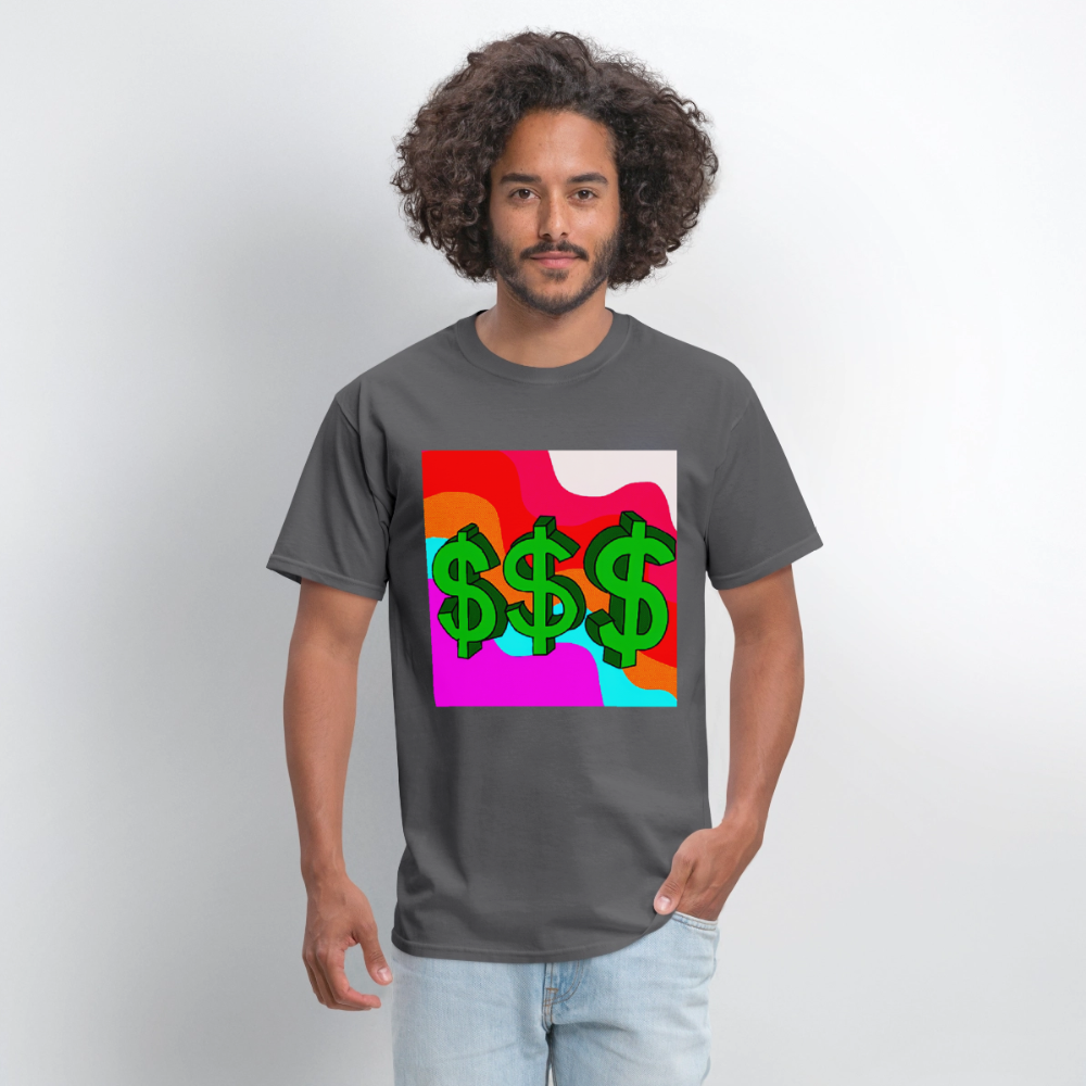 Dollar Sign - charcoal