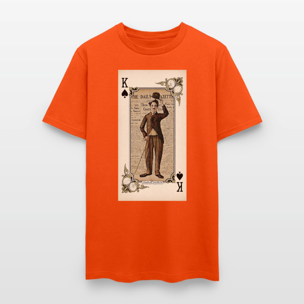 Charlie Chaplin - orange