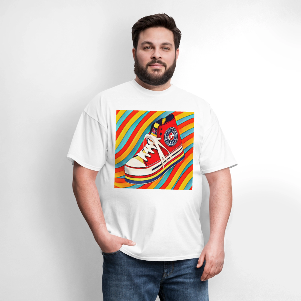 High Top Sneaker - white