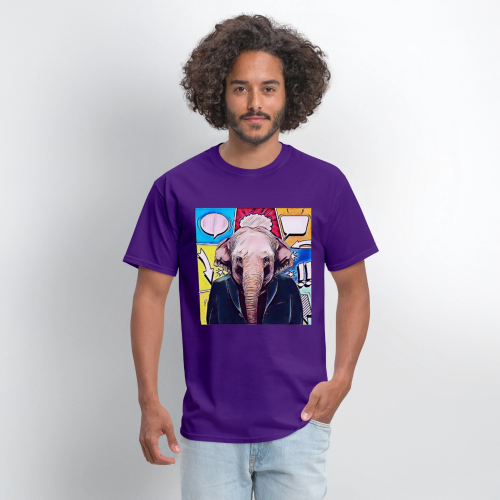 Elephant Party - purple