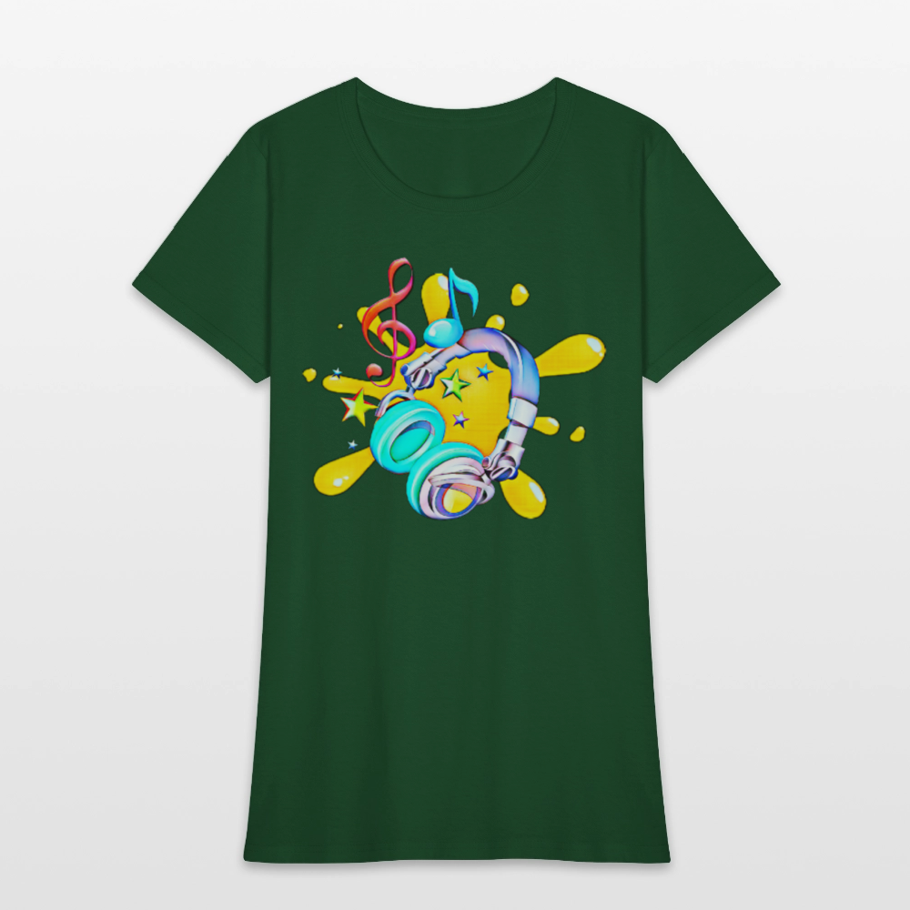 Splash of Music - forest green