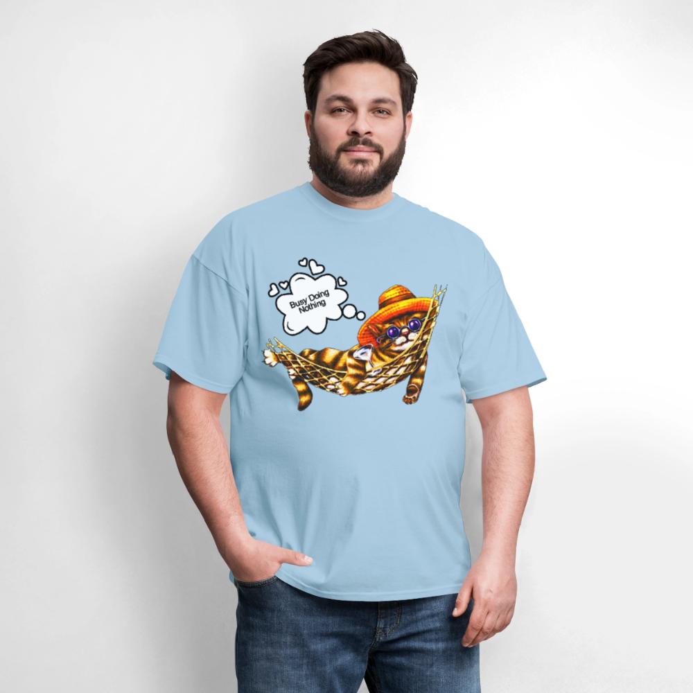 Busy Doing Nothing - powder blue