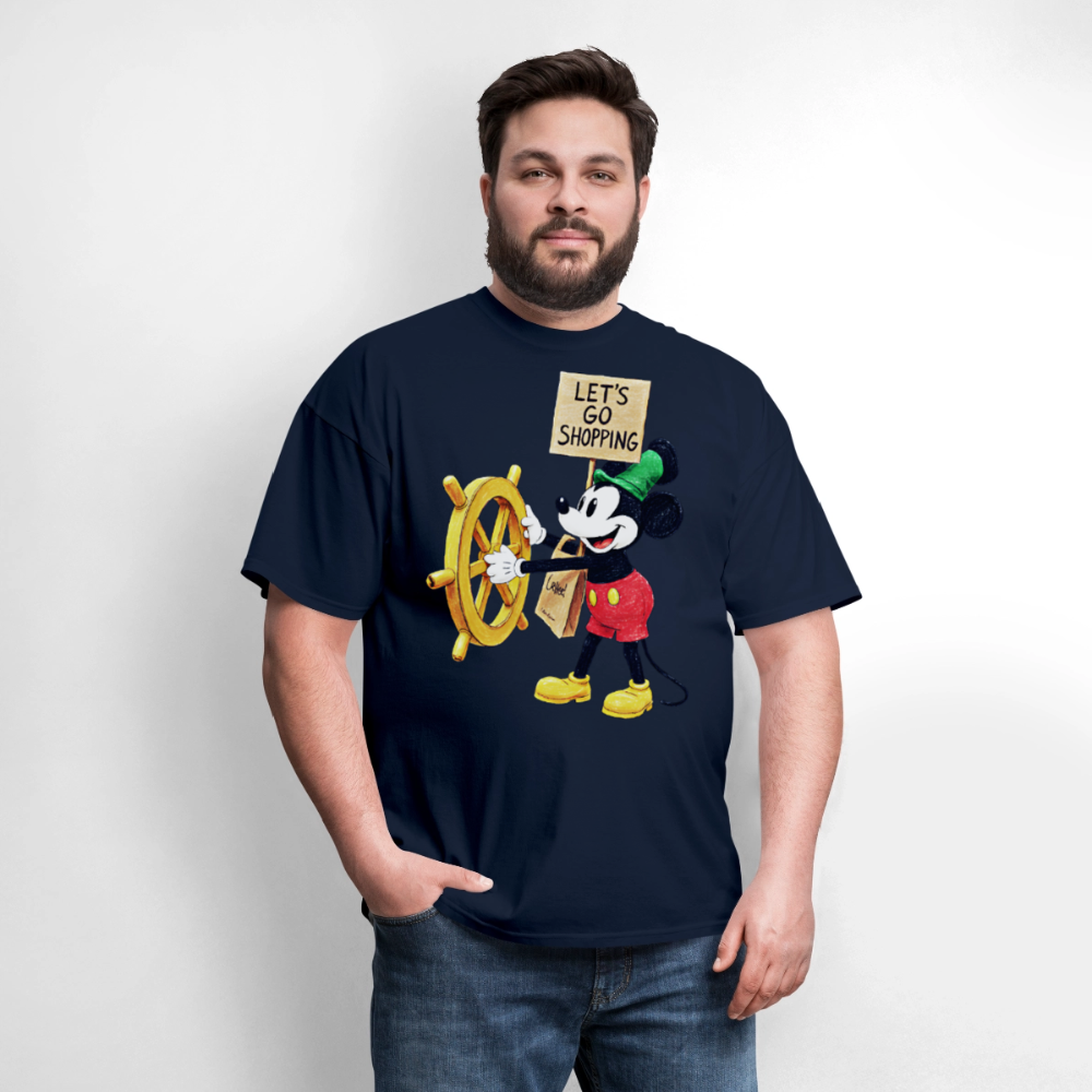 Let's Go Shopping - navy