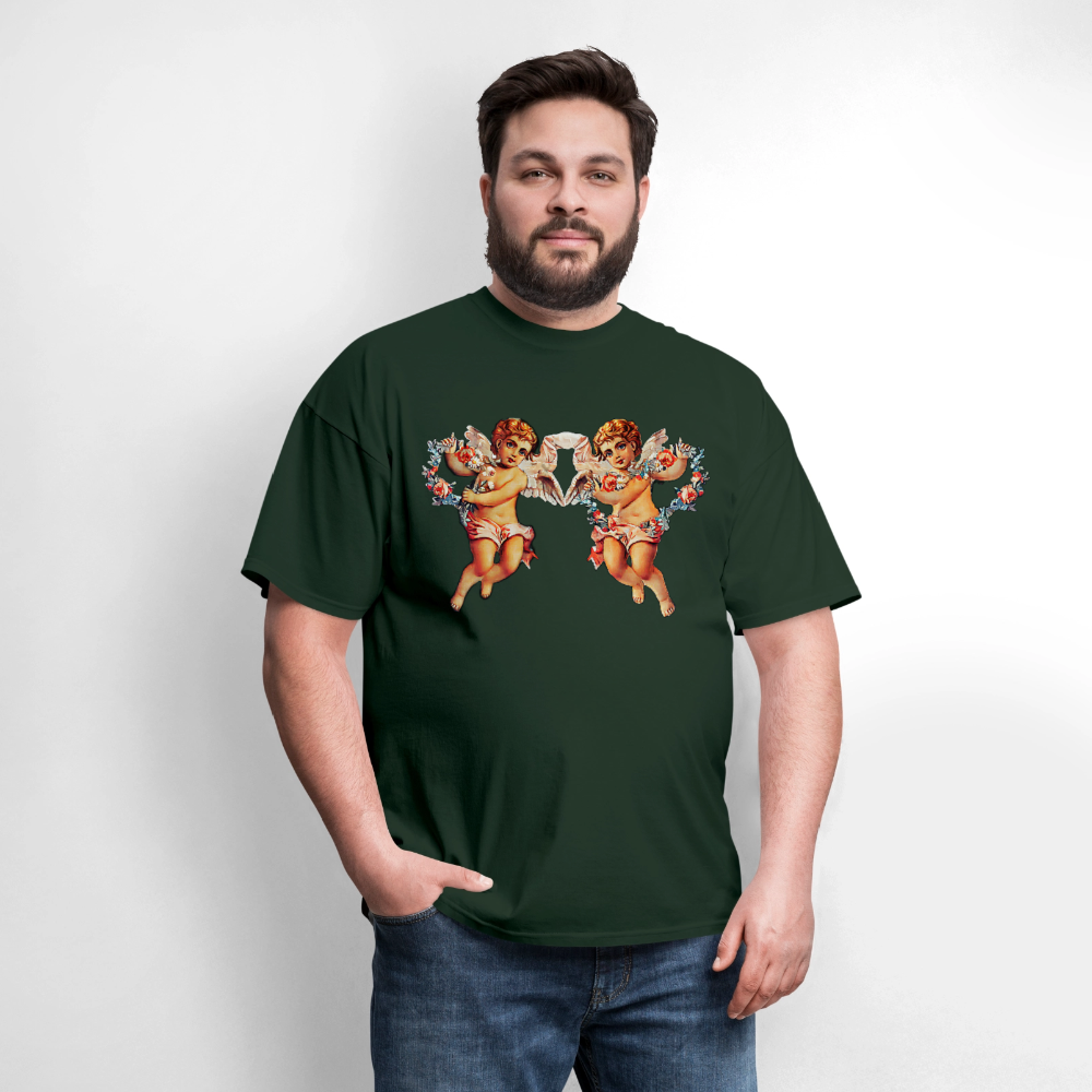 Cherub Love - forest green