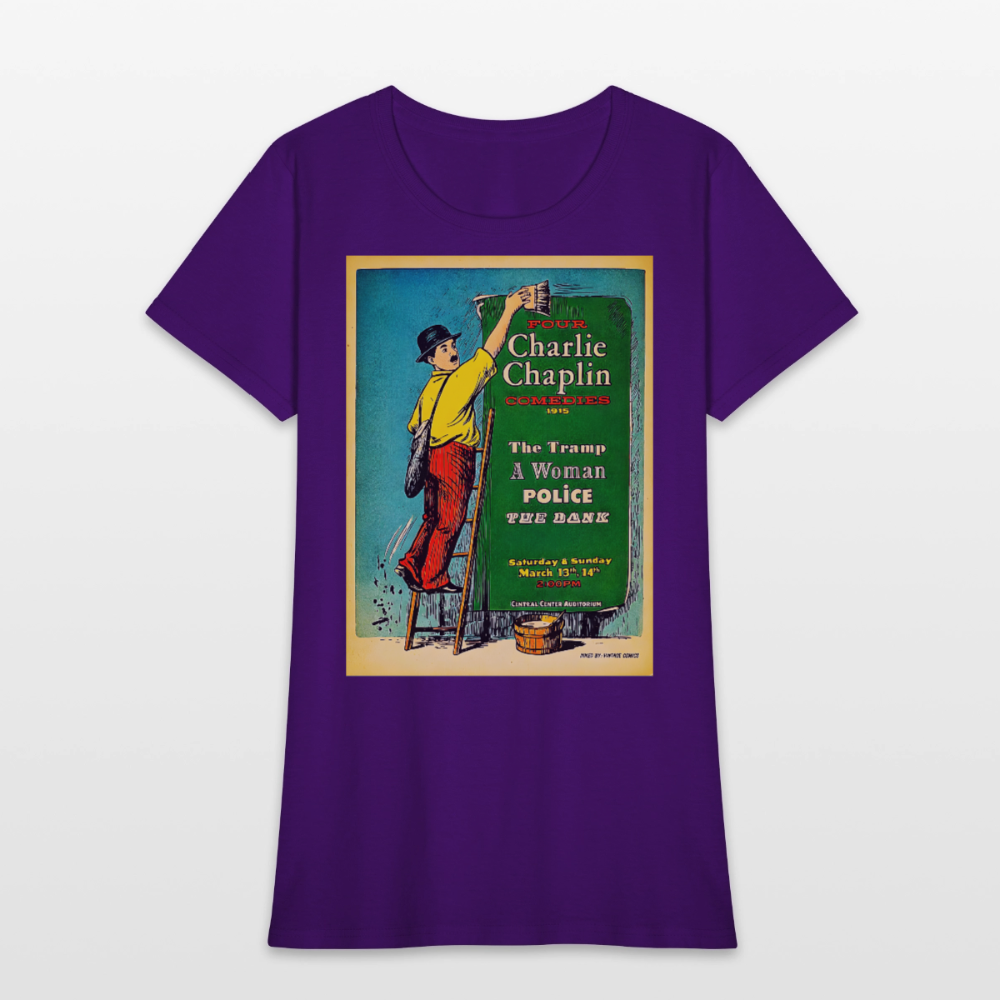 1915 Charlie Chaplin - purple