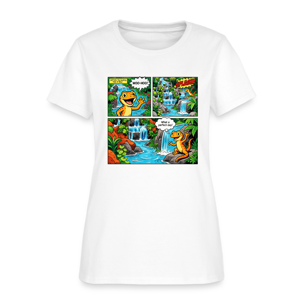 Comic Lizard - white